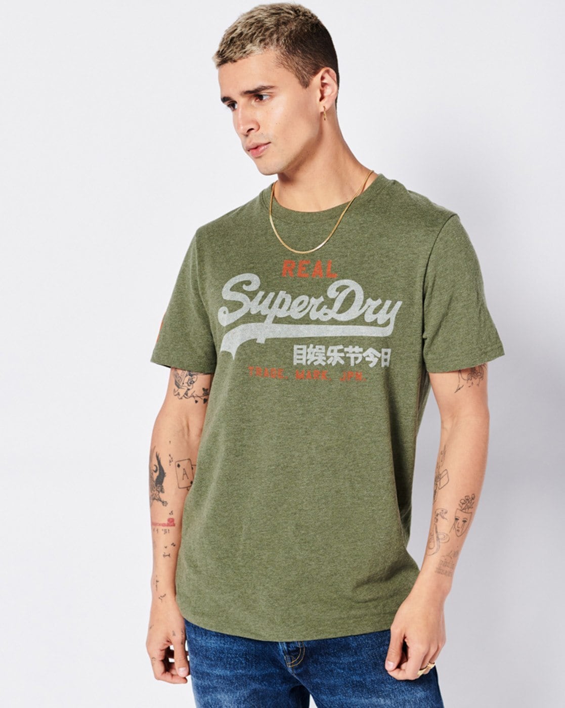 Superdry T-shirt Vintage Vl Classic Mw