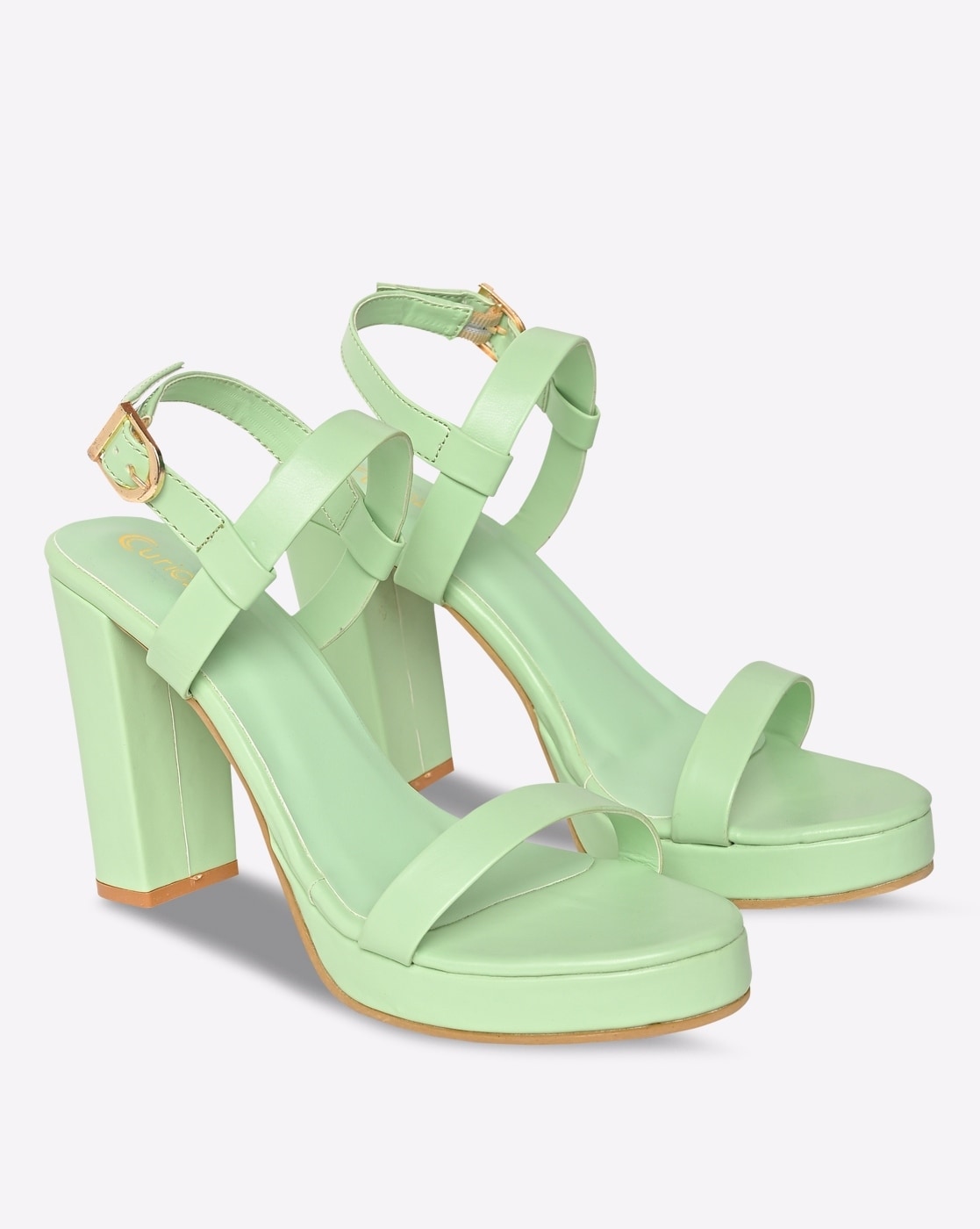 Sandals - Neon green - Ladies | H&M IN