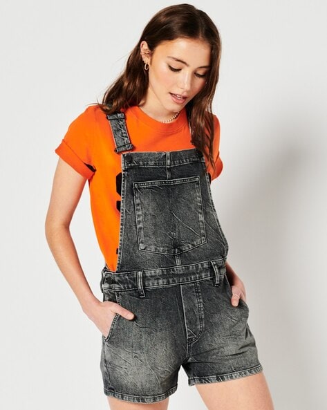 Buy Washed Black Jumpsuits &Playsuits for Women by SUPERDRY Online