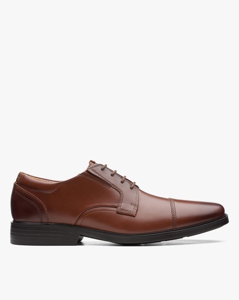 Clarks Clarkslite Cap Low-Top Derby Shoes