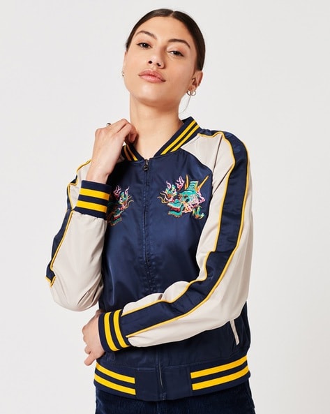 Vintage Bomber Jacket Women Harajuku Varsity Baseball Jackets Korean  Fashion College Uniform Loose Patchwork Streetwear Y2k Tops - AliExpress