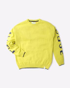 versace yellow sweater