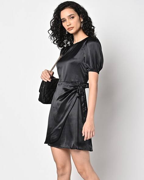 JDY BY ONLY A-line Dress with Wrap Overlay