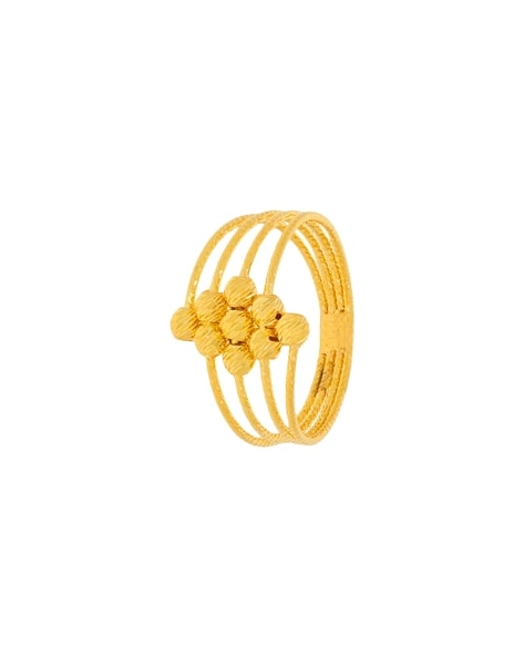 Buy Pipa Bella by Nykaa Fashion Gold Heart Shaped Solid Ring Online