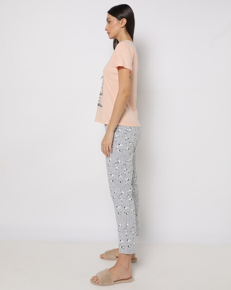 Buy Grey Night&LoungeWearSets for Women by Fig Online