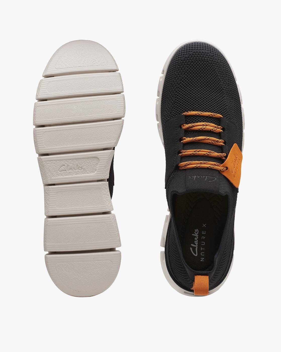 Buy Black Knit Sports Shoes for Men by CLARKS Online - Main Image