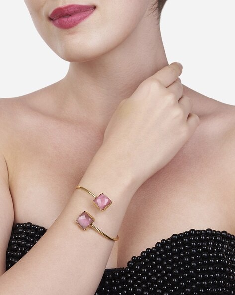 Boho Bracelet, 5 Layers Leather Wrap Bracelet, Pink Rhodonite – Wild Rose  Boho