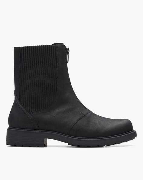 Clarks zip shop up boots