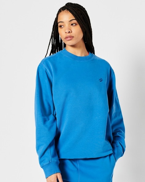 Buy Blue Sweatshirt & Hoodies for Women by SUPERDRY Online