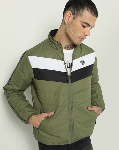 John players quilted jacket best sale