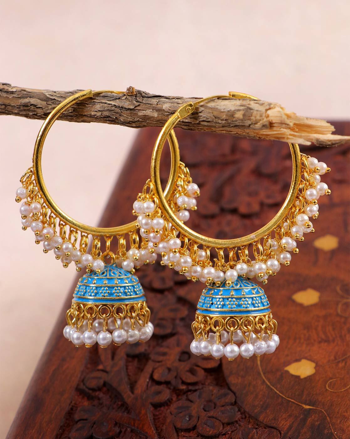 Buy Indian Kundan Long Earrings Grey Earrings With Meenakari Bridal Earrings  Gold Plated Jewelry Polki Earrings Wedding Earrings Party Wear Set Online  in India - Etsy