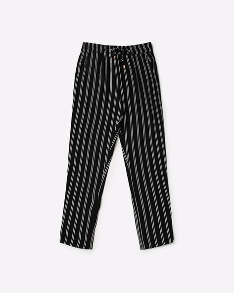 Buy Black Trousers & Pants for Girls by RIO GIRLS Online