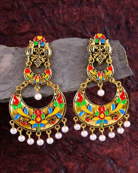 Long Lasting Comfortable And Durable Brass Artificial Gold Plated Earring  Gender: Women at Best Price in Thane | D. Mishrs Creation