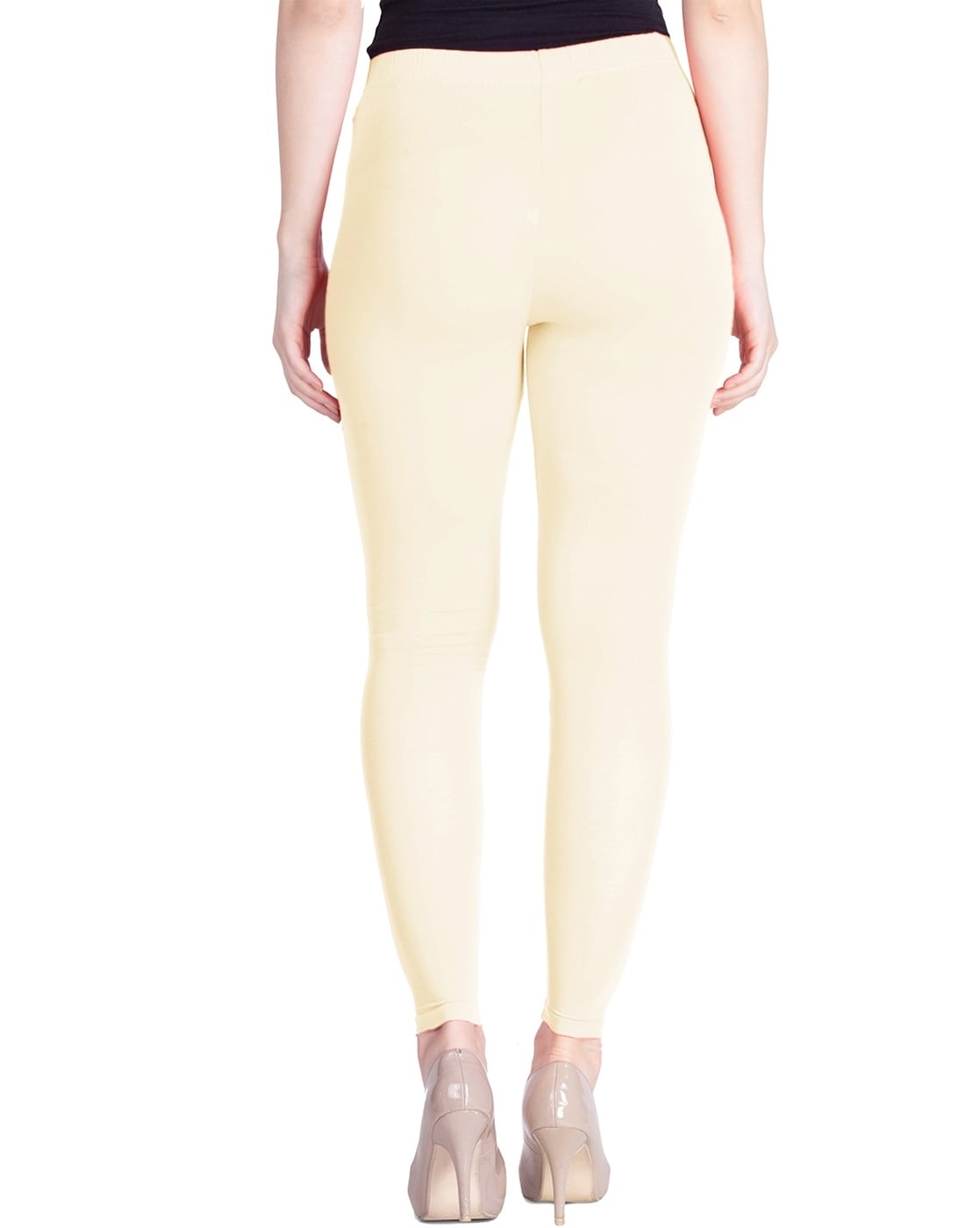 Rangmanch by Pantaloons Sage Green Cotton Leggings