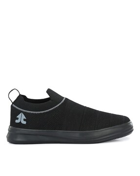 Mid-Top Slip-On Walking Shoes