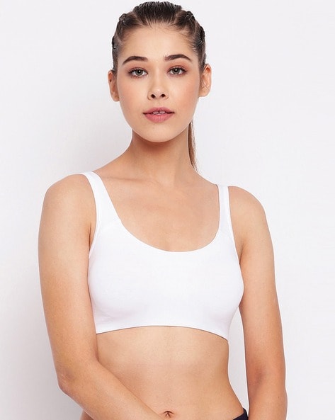 SB06 Heathered Wirefree Sports Bra