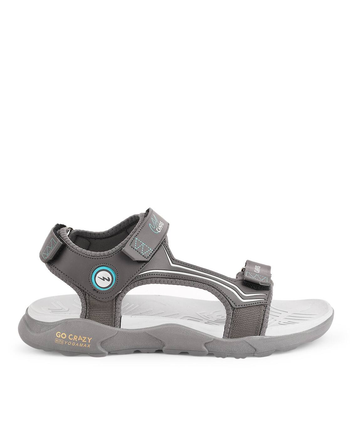 Buy Grey Sandals for Men by CAMPUS Online | Ajio.com