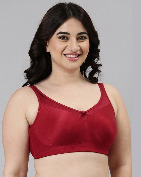 Buy Maroon Bras for Women by Enamor Online