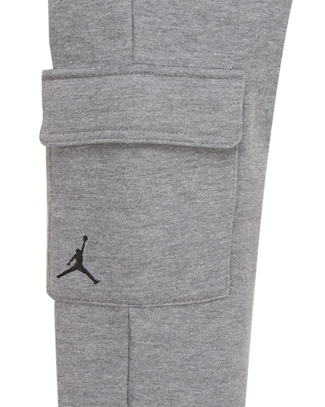 Grey jordan sweatpants hot sale