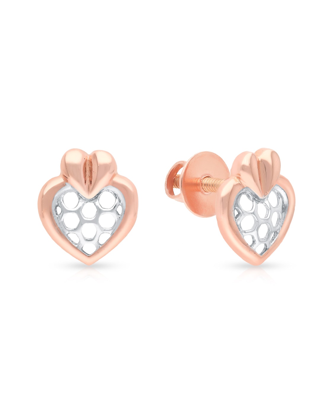 Heart Beading Pave Earrings – AS29