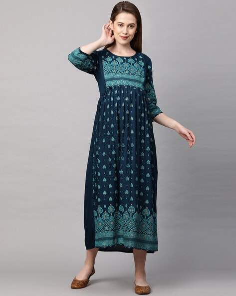 Buy Teal Dresses & Jumpsuits for Women by MOMTOBE Online