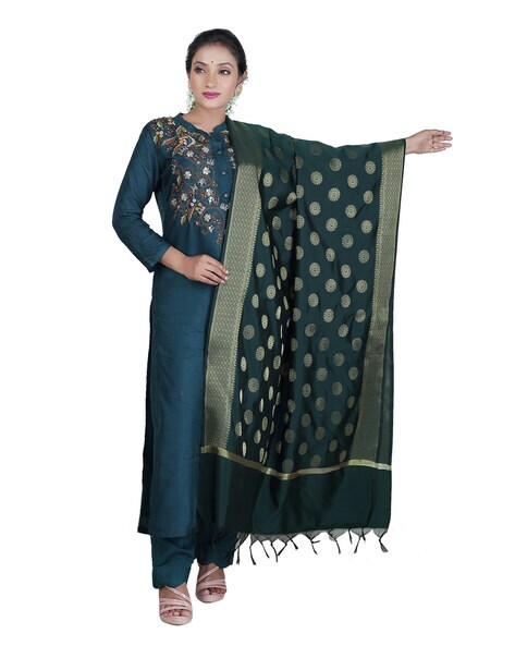 Embellished Banarasi Art Silk Dupatta Price in India