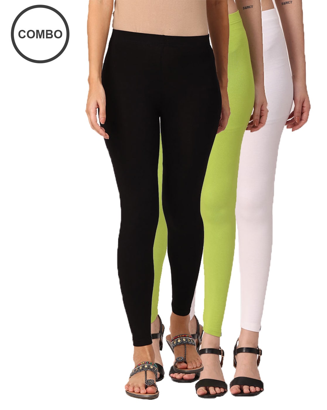 Cora Ankle-Length Legging Minty Green – Aikka Activewear