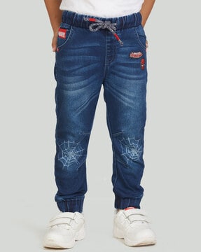 Spider-Man Jogger Jeans with Drawstring Waist