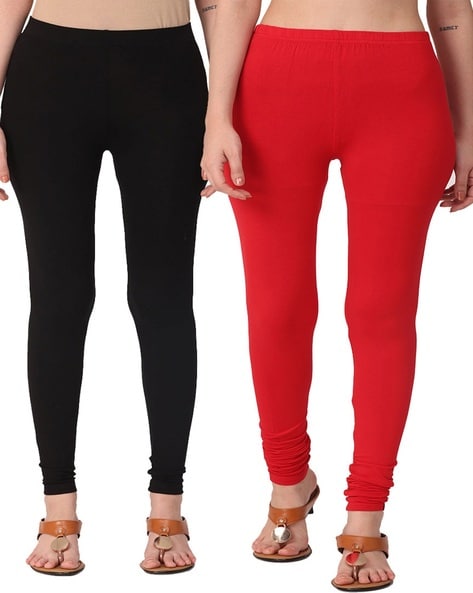 adidas Techfit Colorblock 7/8 Leggings - Red | adidas UAE