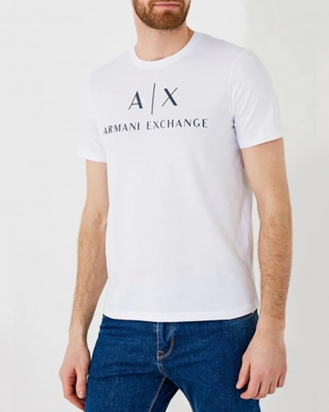 Buy White Tshirts for Men by ARMANI EXCHANGE Online Ajio