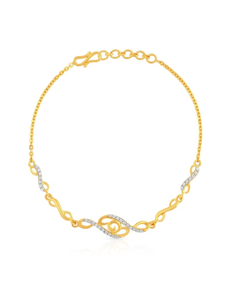Buy Plain Gold Bracelets Online | BlueStone.com - India's #1 Online  Jewellery Brand