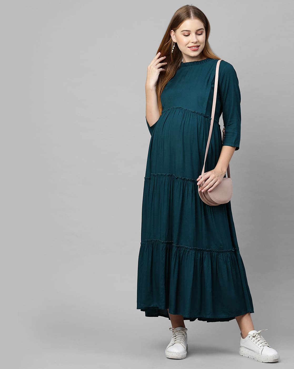 Buy Teal green Dresses Jumpsuits for Women by MOMTOBE Online