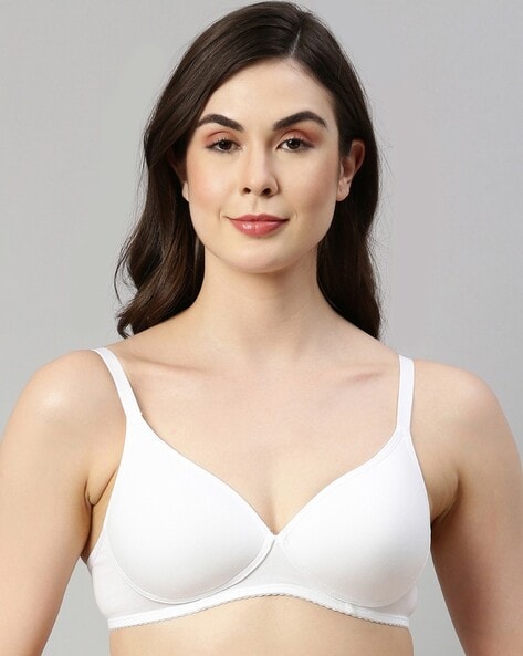 Enamor Women's Non-Wired Padded Non Wired Bra