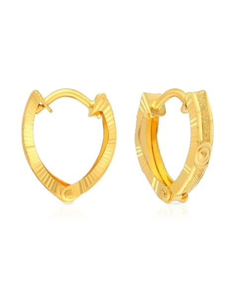 14K Yellow Gold Paperclip Earrings 001-425-04714 14KY | Quality Gem LLC |  Bethel, CT