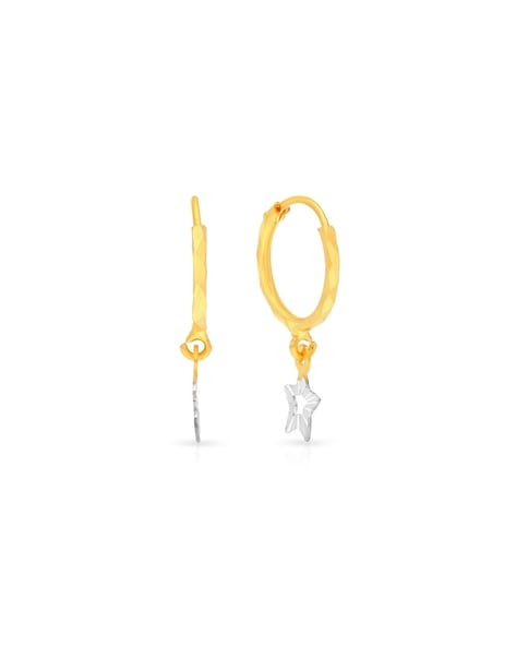 Buy Beautiful Flashy Stone Gold Earrings 7A259956 |GRT Jewellers