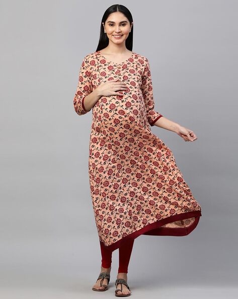 Kurtis design for hot sale pregnant ladies