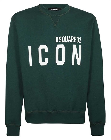 Green hotsell dsquared jumper