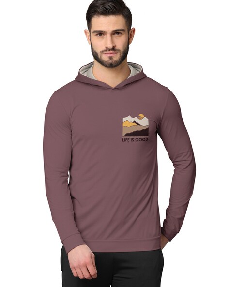 Buy Bullmer Graphic Hooded Sweatshirt Find the Best Price Online