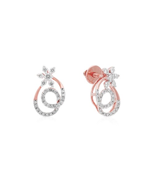 Buy Mine Diamond Earring MRGGEN1001ER1 for Women Online | Malabar Gold &  Diamonds