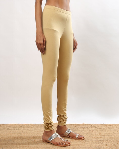 Trasa Shining Lycra Women's and Girls Full Length Churidar Leggings- F –  Trasa.in