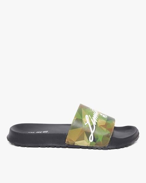 camo nike sandals