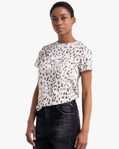 Cheetah print hotsell t shirt