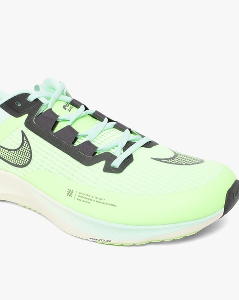 Nike air green store shoes