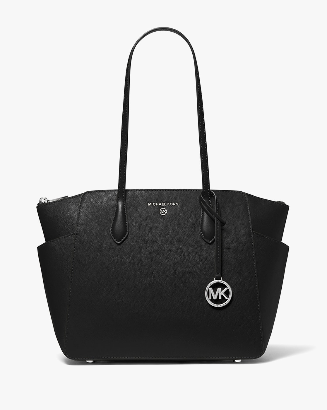 Buy Michael Kors Marilyn Medium Saffiano Leather Tote Bag Black
