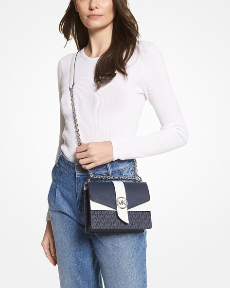 Greenwich small saffiano leather crossbody bag • Price »