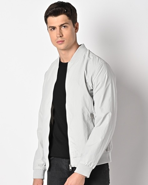 Juguetón Llave Encommium Buy Grey Jackets & Coats for Men by Jack & Jones Online | Ajio.com