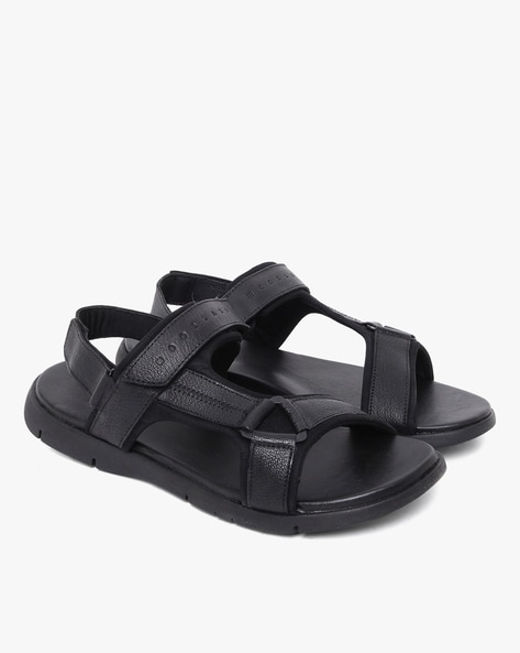 Jil Sander – Calfskin Leather Sandal Black | Highsnobiety Shop