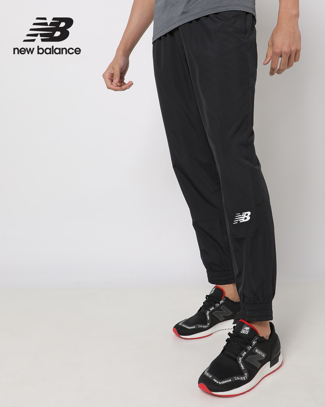 Buy Black Track Pants for Men by NEW BALANCE Online