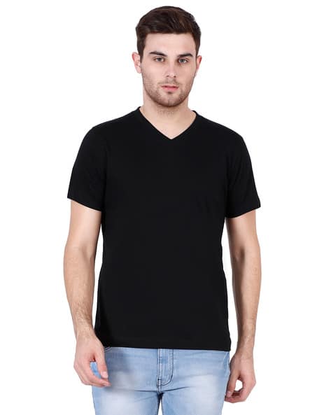 Buy Black Tshirts for Men by RSO OUTFITS Online