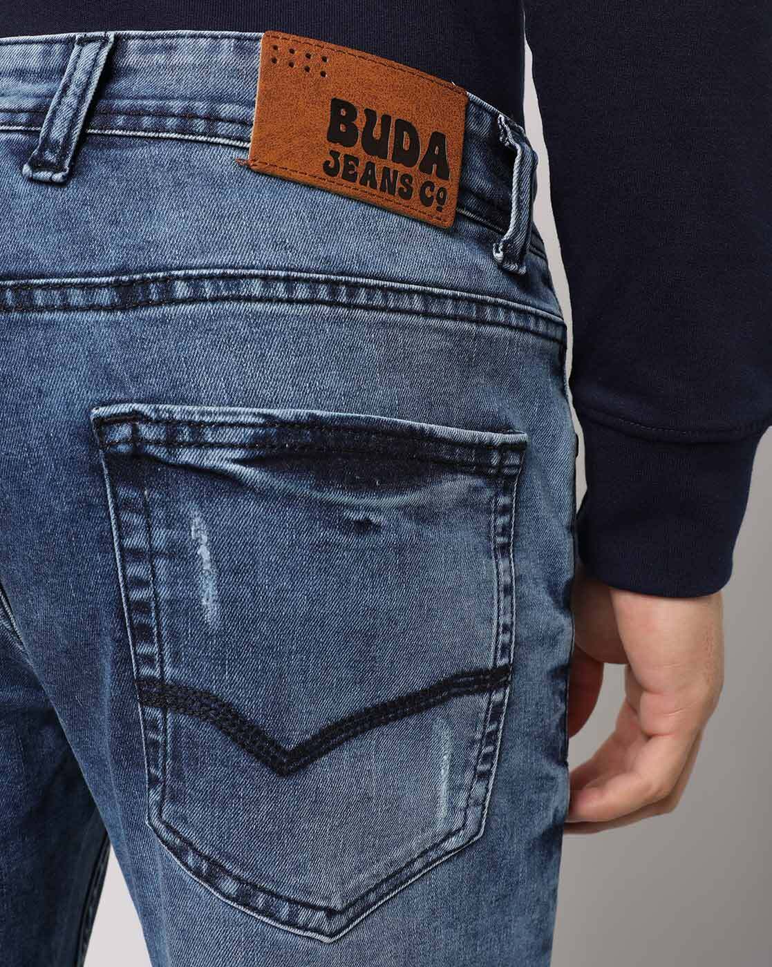 Buy Denim Blue Sweaters & Cardigans for Men by Buda Jeans Co Online |  Ajio.com-sonthuy.vn